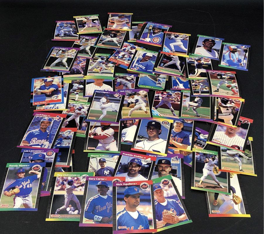 11.8 lbs. Lot Of Baseball MLB Cards. Medium Box, Unsorted