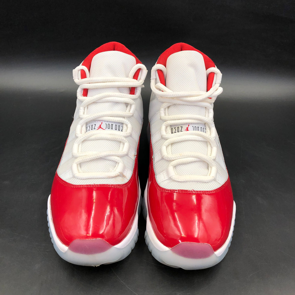Nike Air Jordan 11 Men's Retro 'Varsity Red' Sneakers-Size: 10 (+COA)