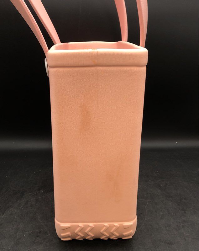 Bogg Bag Baby Pink Waterproof EVA Rubber Beach Tote Bag