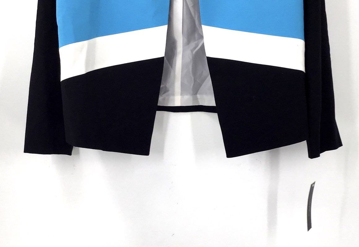 NWT Tahari Arthur S. Levine Women's Black Blue White Blazer - Size 16W