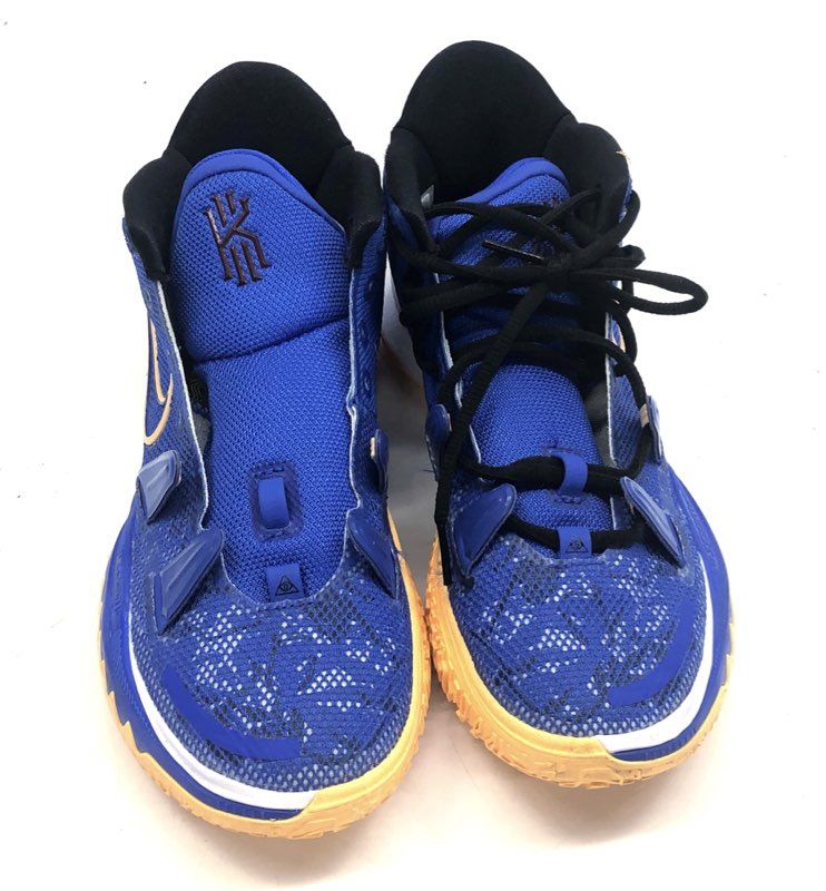 Nike Kyrie 7 GS Sisterhood Hyper Royal Blue Basketball Shoes CQ9326-400 Size 6