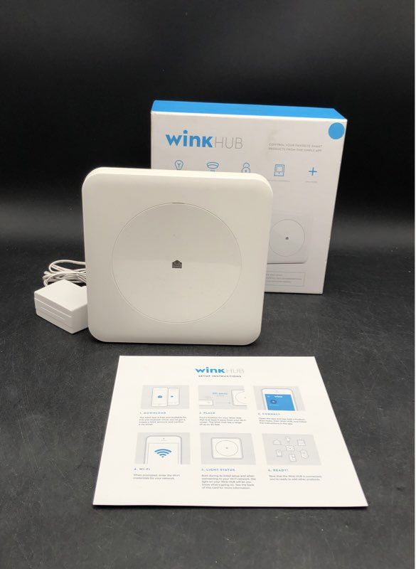 NIB Wink Hub White Smart Home Automation Controller