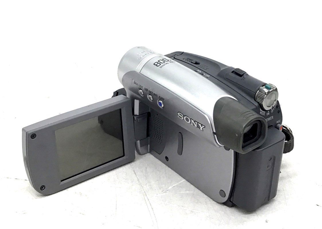 Sony Touch Panel LCD Handycam 20X Optical Zoom Handheld Camcorder W/Accessories