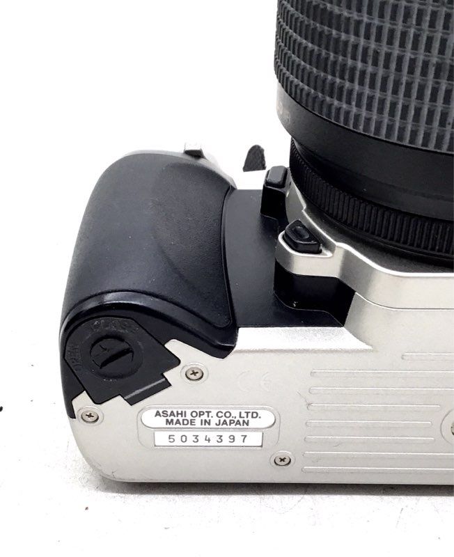 Pentax ZX-L 50 35mm SLR Film Camera With Case & Accessories