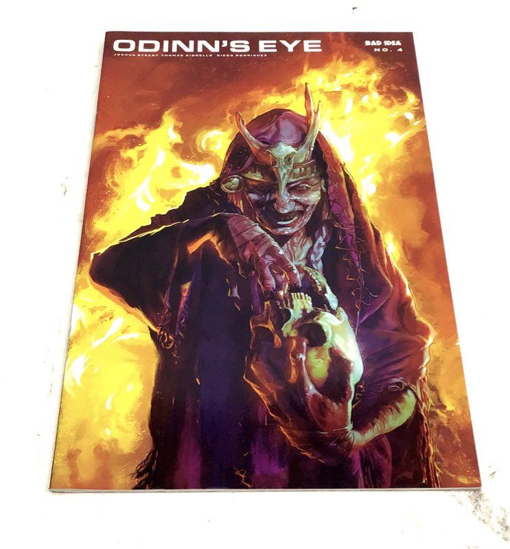 Mixed Modern Comic Book Lot Bad Idea Odinn's Eye WildC.A.T.S WWE 7 Books