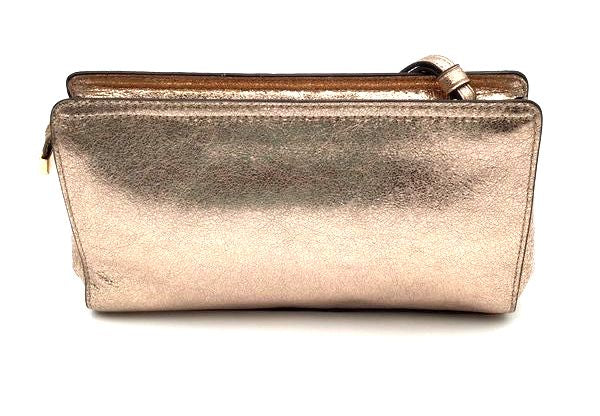 Authentic Coach Rose Gold Luxury Wristlet Wallet - COA Included