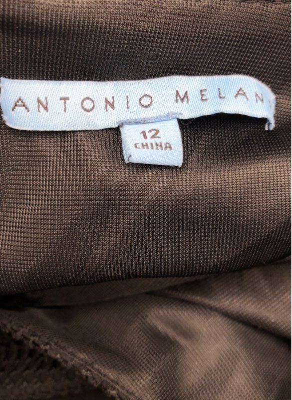 Antonio Melani Women's Black Pencil Dress - Size 12