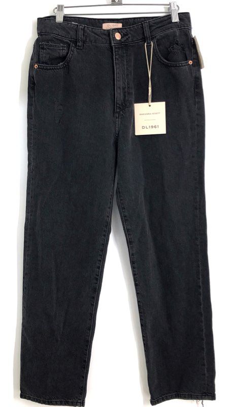 DL1961 Marianna Hewitt Women's Jerry High Rise Vintage Straight Jeans Salinas 28