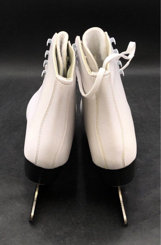 American Athletic Figure Ice Skates White Size US 10 EUR 43 With Blade Guards