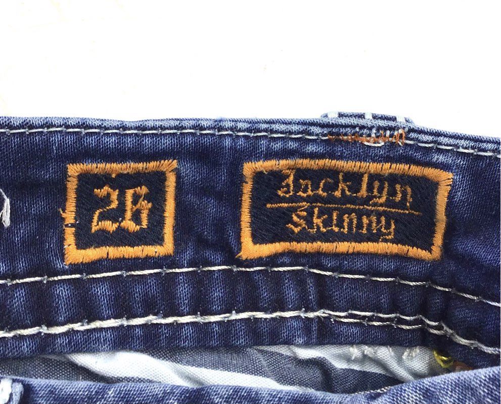 Rock Revival Women's Blue Jacklyn Denim Skinny Jeans - Size 26