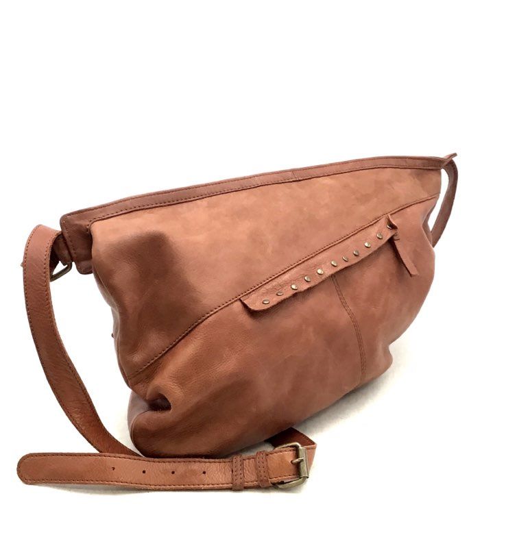 Ashwood Women&#39;s Brown Leather Crossbody Bag