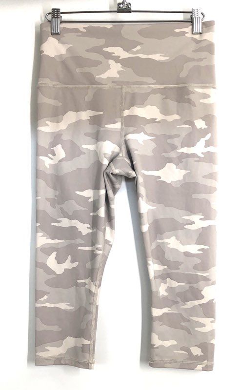 Athleta Women's Elation Leggings Lot 2 7/8 Tight & Camo Crop High Rise Sz S