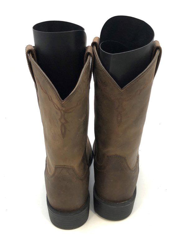 Ariat Heritage R-Toe Western Boot Distressed Brown Cowboy Boots Mens Size 7 EE
