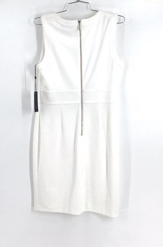 NWT Tommy Hilfiger Women&#39;s White Sheath Dress - Size 10P