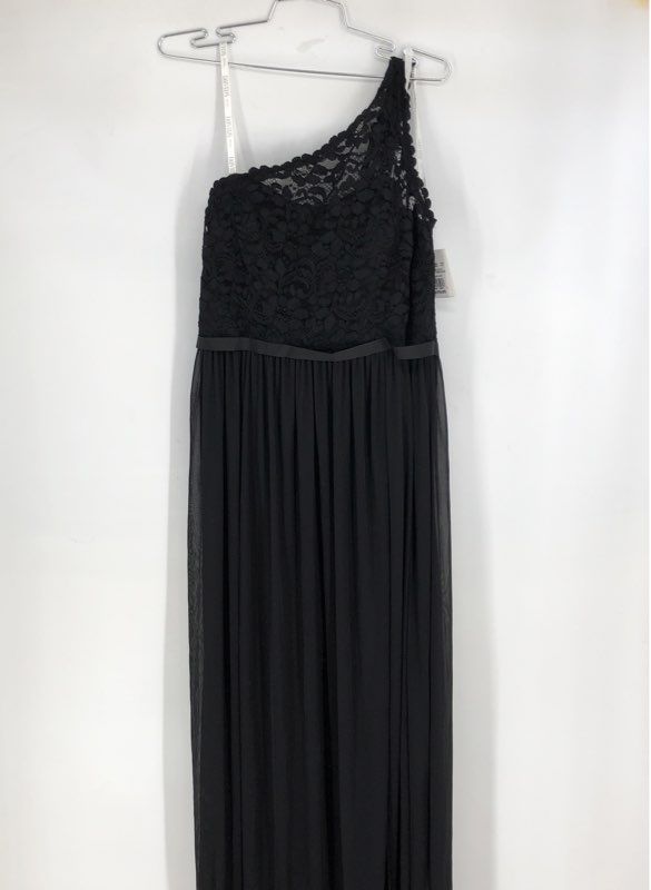 NWT David's Bridal Women's Black Maxi Dress - Size 14