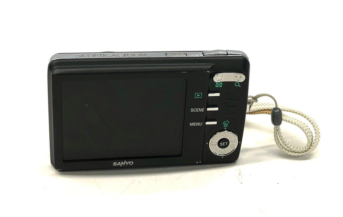 Canon ELPH 2 Kodak C182 Sanyo X1200 Mixed Digital & Film Camera 3 Piece Lot