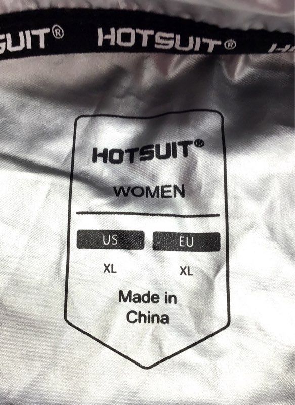 HOTSUIT Women's Pink Black Colorblock Sauna Suit Jacket Hoodie NWT Sz XL