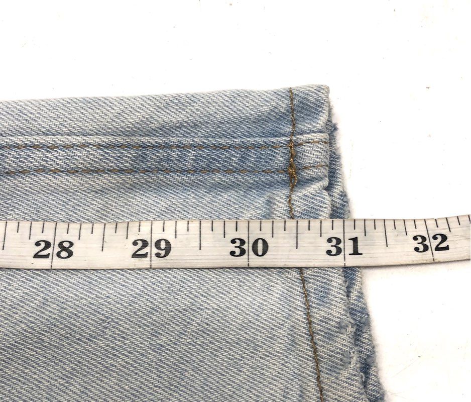 H&M &Denim Women's 90's Boyfriend Jeans Light Wash High Waist Distressed Sz 2