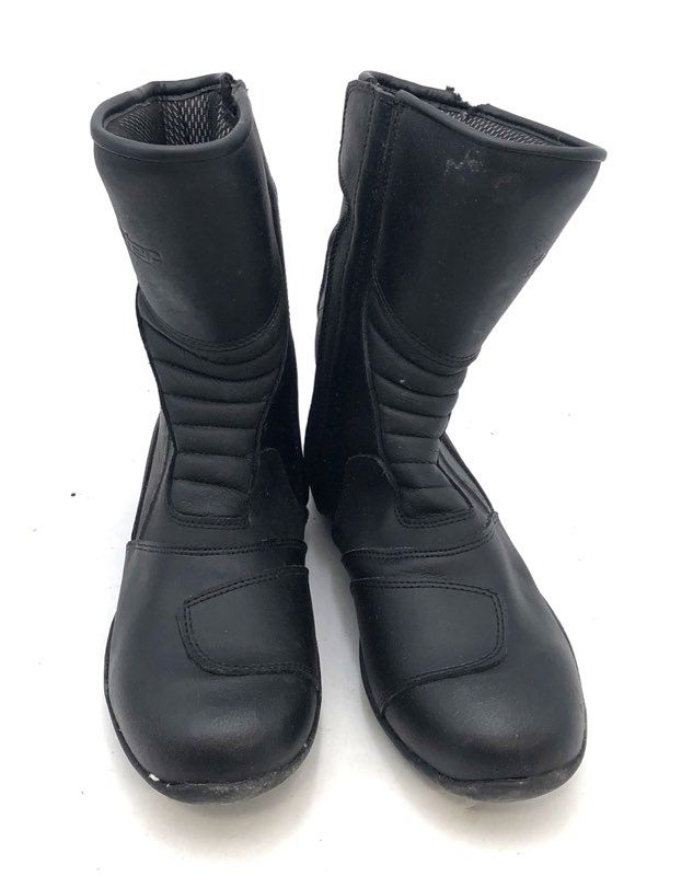 Tourmaster Solution 2.0 Waterproof Black Motorcycle Boots Men's Size 10 EU 44
