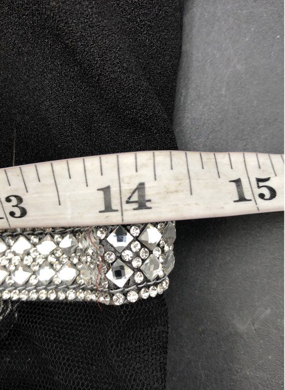 NWT Sequin Hearts Women's Black Maxi Dress - Size 7