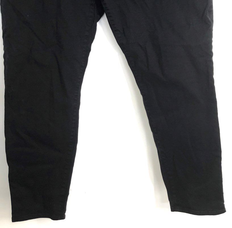 Gap 1969 Women's Black Legging Jeans Skinny Stretch Denim Sz 34r