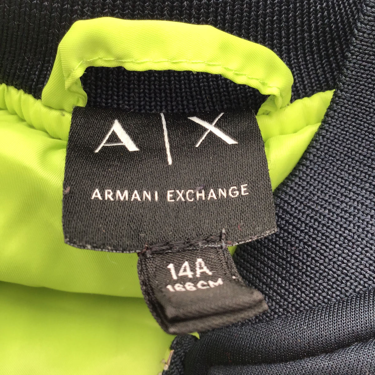 Armani Exchange Men&#39;s Navy Blue Jacket-Size: 14 Average (+COA)