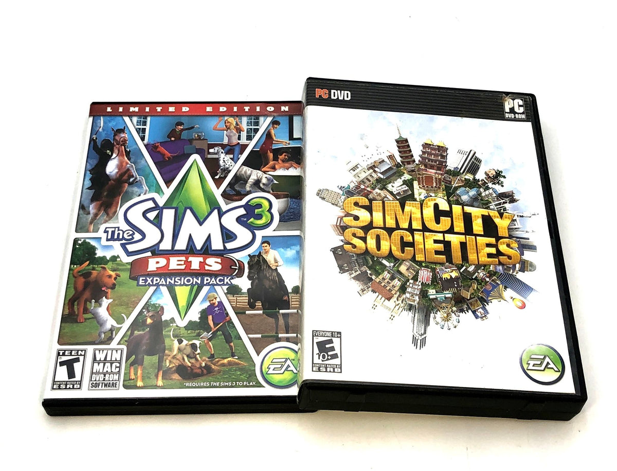 The Sims 3 Oblivion Guild Wars 11 PC Game Lot DVD ROM EA Bethesda