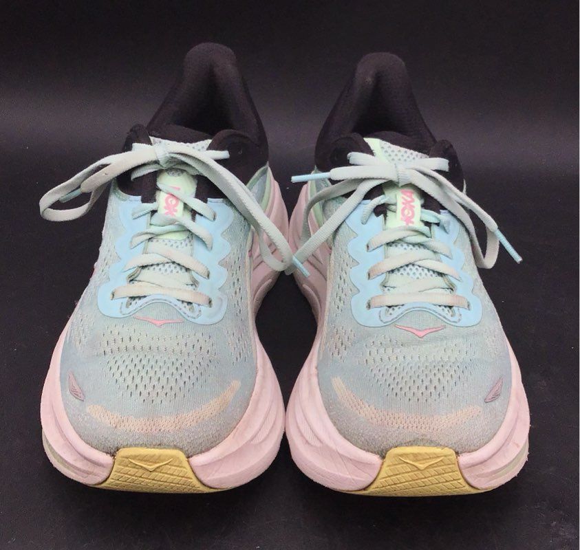 Hoka One One Women's Bondi 9 Blue Athletic Shoes - Size 8.5B