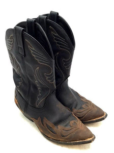 Masterson Women's RB891 Black Leather Western Boots - Size 10M