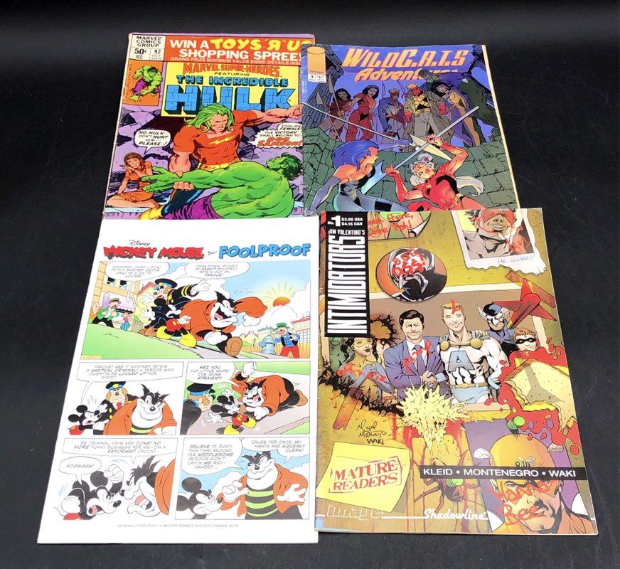 Star Wars Kylo Ren + GI Joe Yearbook + 23 Comic Book Lot Marvel DC Image