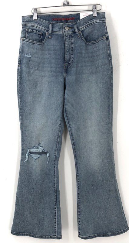 NWT Lucky Brand Women's Blue Stevie High Rise Flared Jeans - Size 8/29A