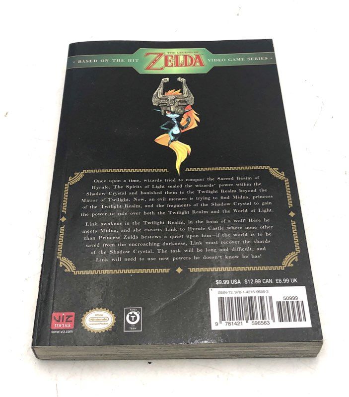 The Legend of Zelda Manga Lot 3 Books Twilight Princess 1 2 Legendary Edition