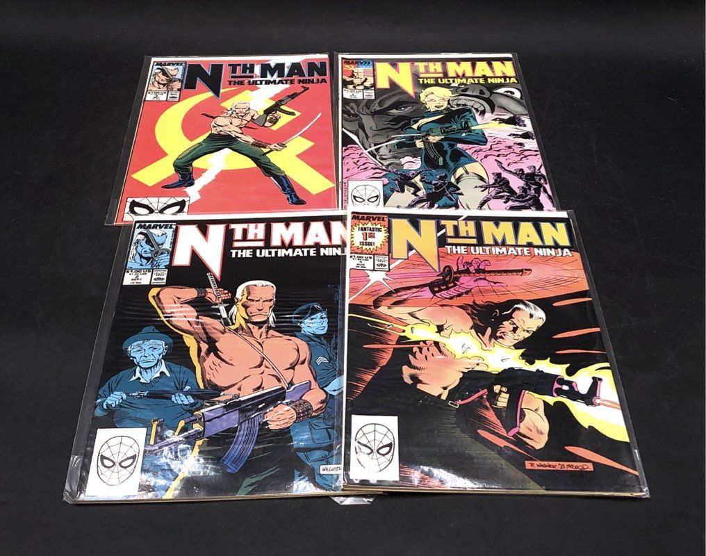 Comic Book Lot Marvel DC 1980s-90s Mixed Superhero War Approx 30 Comics