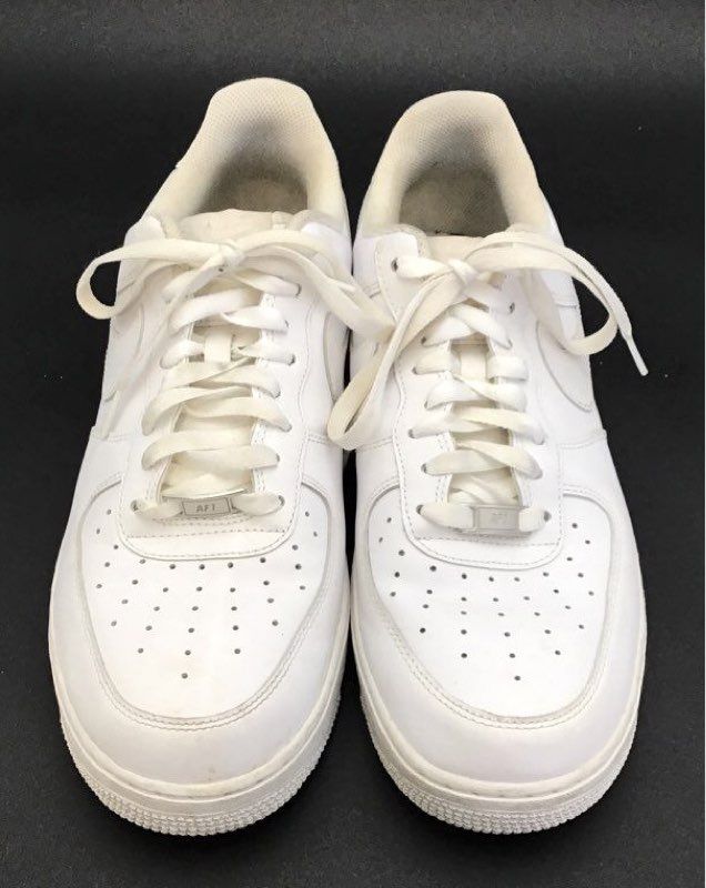 Nike Men&#39;s Air Force 1 Low &#39;07 315122-111 White Basketball Shoes - Size 11.5