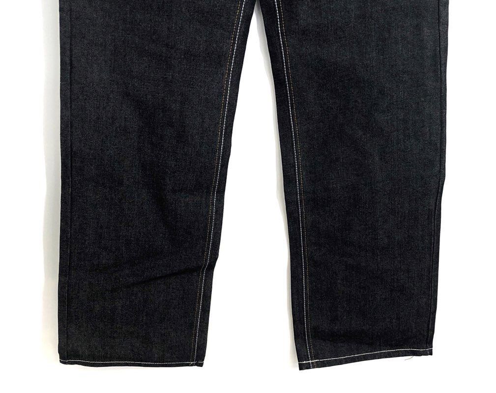 Vintage Y2K Chams Men's Black Jeans Lot of 4 Contrast Stitch NOS Sz 32