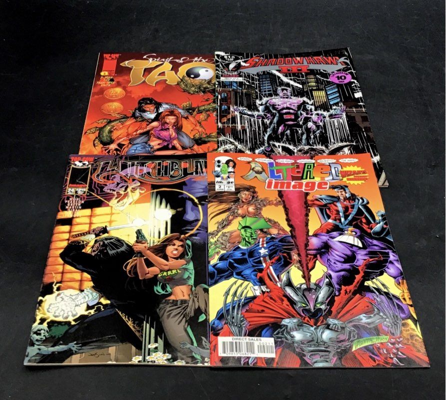 Mixed Comic Book Lot 1990s Marvel Image Valiant Superhero Approximately 25