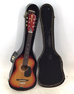 Encore 6 String Right-Handed Acoustic Guitar With Hard Case