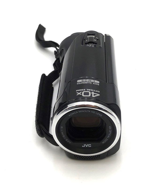 JVC GZ-E10BU Everio Full HD Camcorder 40x Zoom With Case & Charger