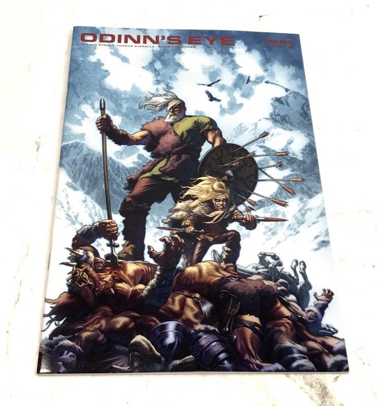Mixed Modern Comic Book Lot Bad Idea Odinn's Eye WildC.A.T.S WWE 7 Books