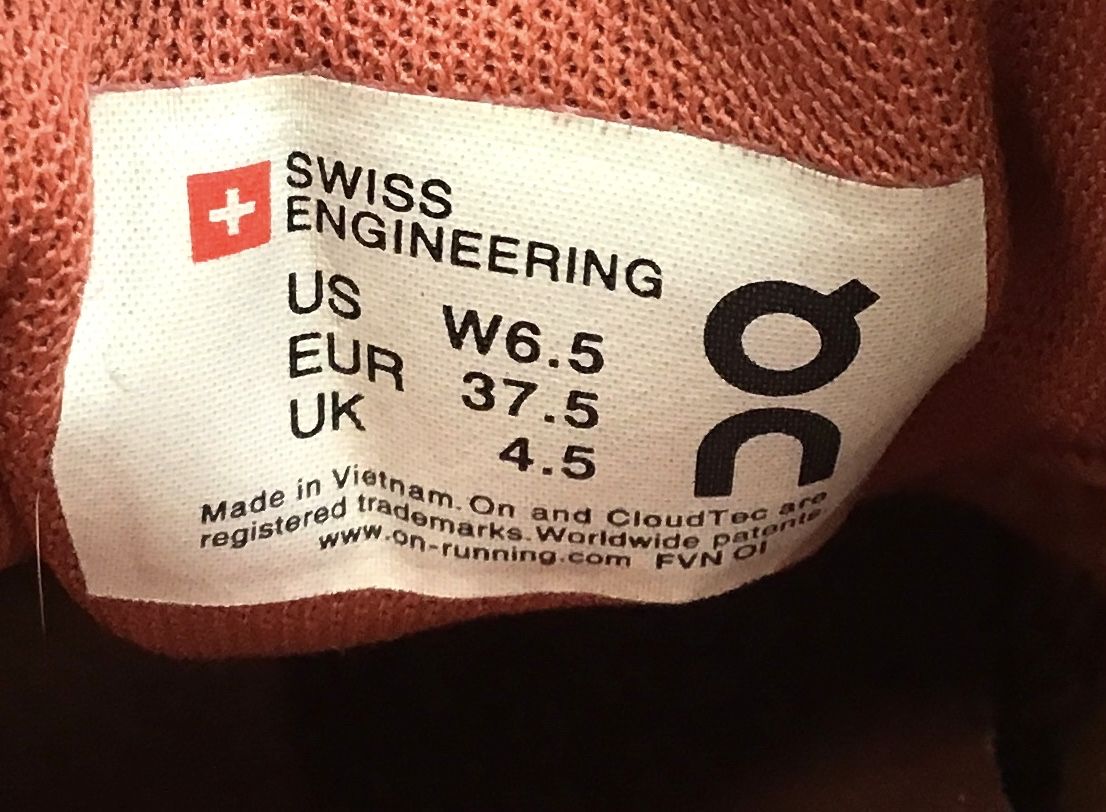 On Cloud Women's Brown Athletic Shoes - Size 6.5