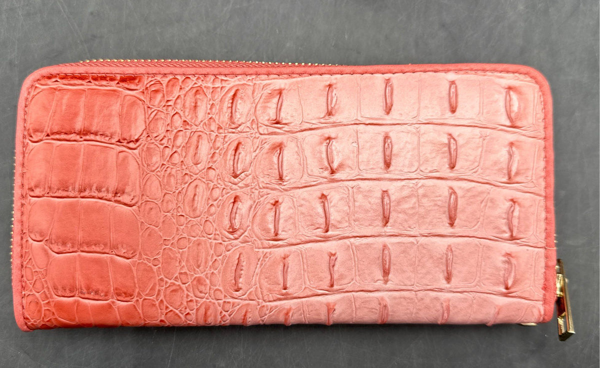 NWT Brahmin INSPIRED Faux Crocodile Embossed Satchel & Wallet Set