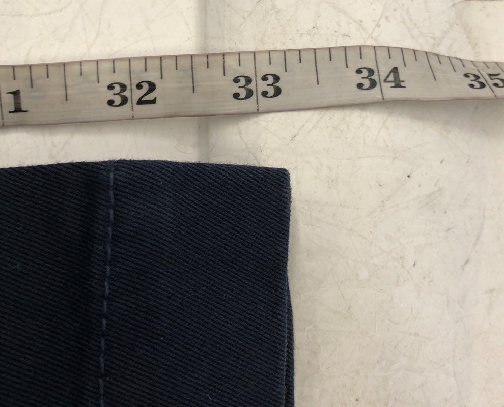 NWT Duck Head Men's Blue The O'Bryan Chino Pants - Size 36/32