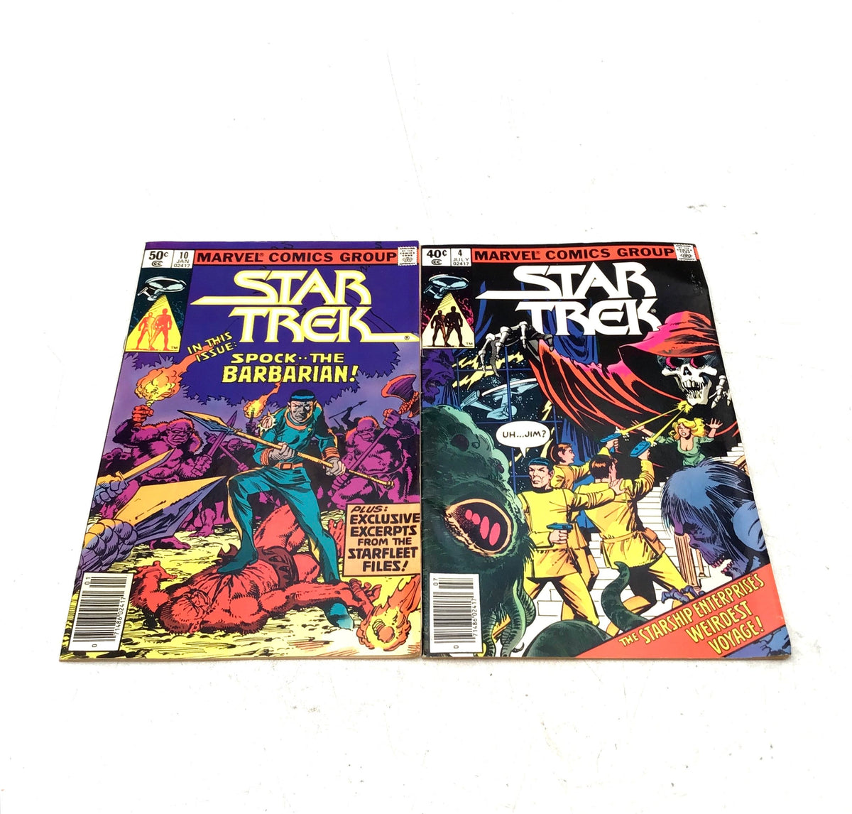 Marvel Comics Star Trek And More Comic Book Lot Of 10