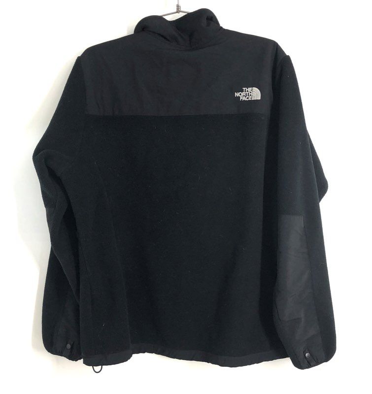 The North Face Women's Black Denali Polartec Full Zip Fleece Jacket Size XL