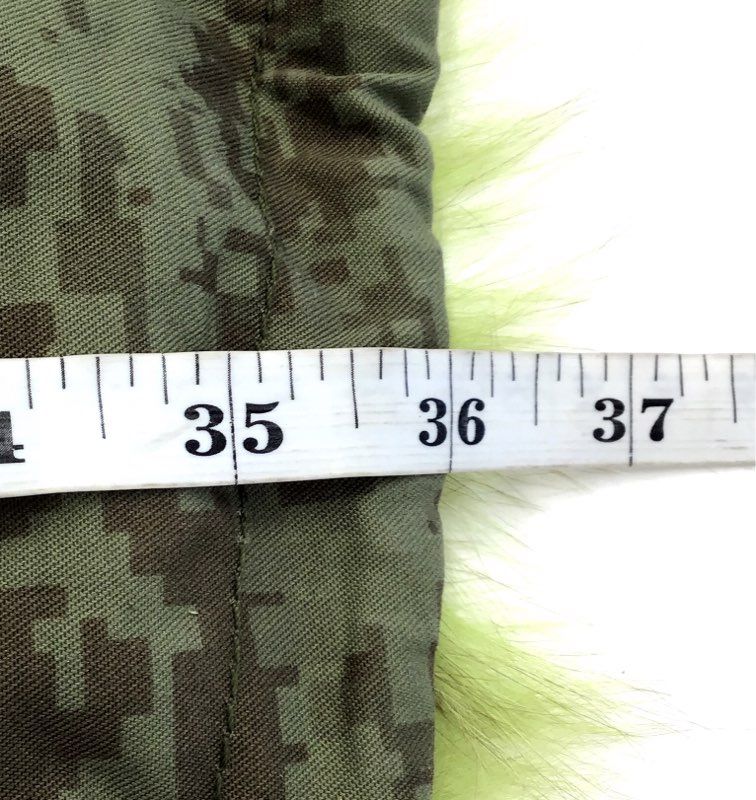 A + G Camouflage Overcoat - Size Measured