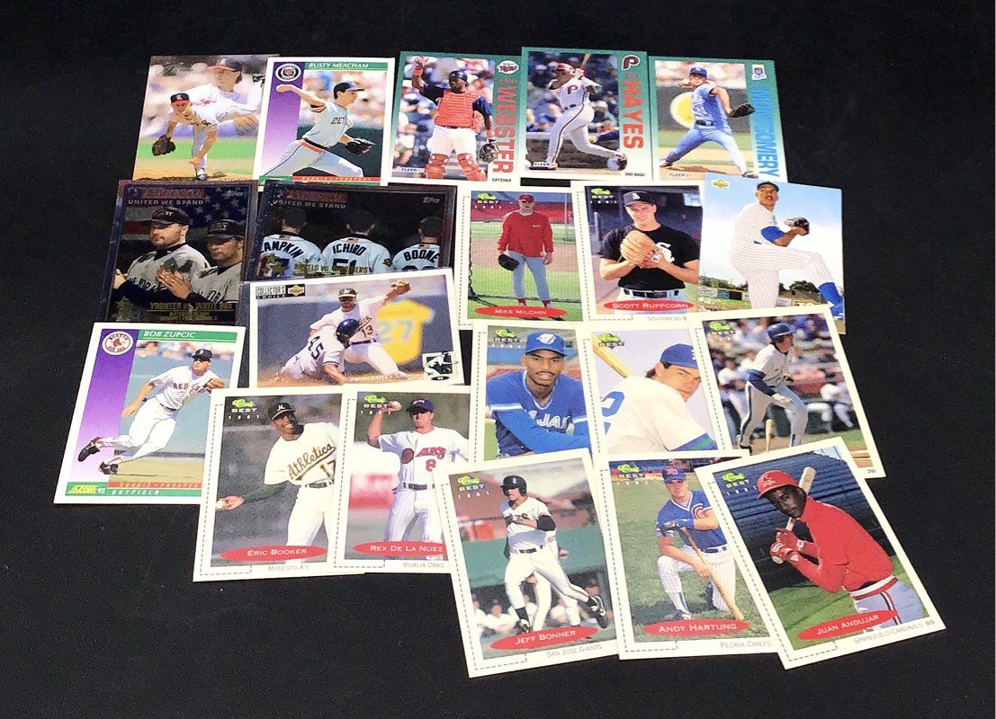 12.2 lbs. Lot Of Baseball MLB Cards. Medium Box, Unsorted