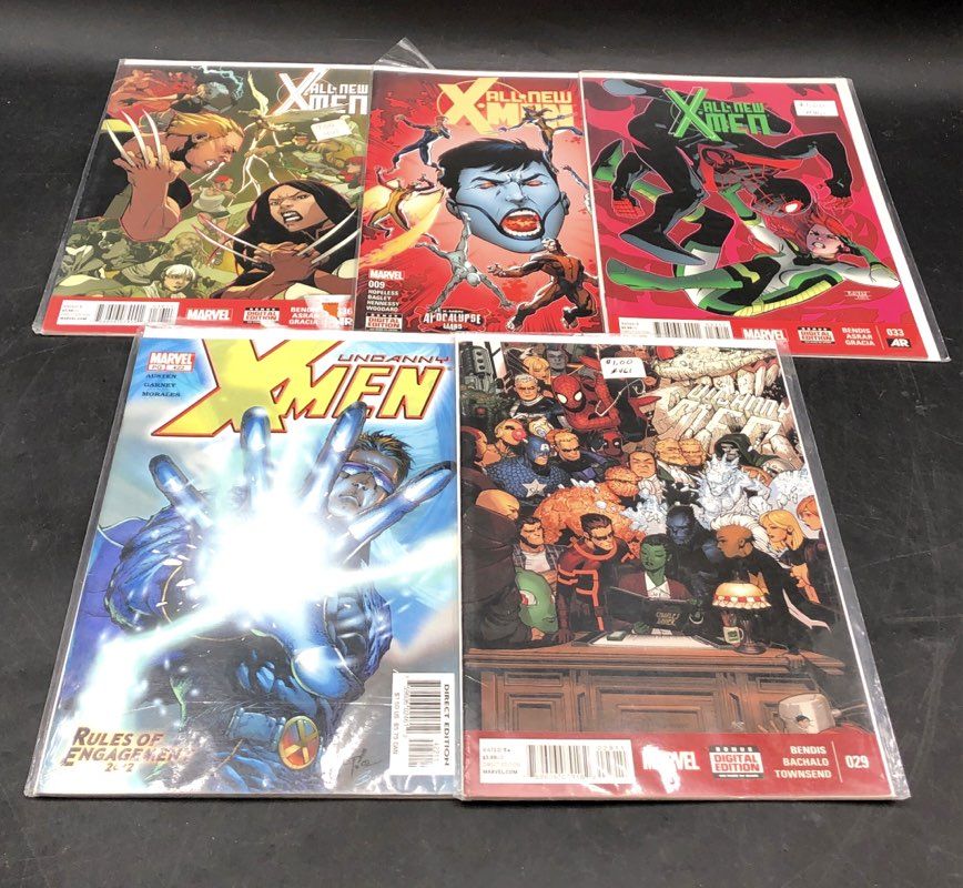 Marvel Comic Book Lot Modern Age Superhero X-Men Avengers 25 Comics