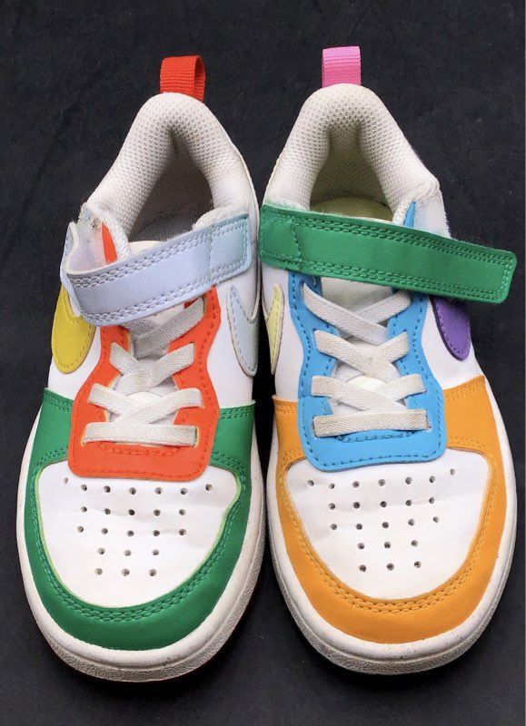 Nike Court Borough Low Recraft Multi-Color Kids Toddler Shoes Size 10.5C
