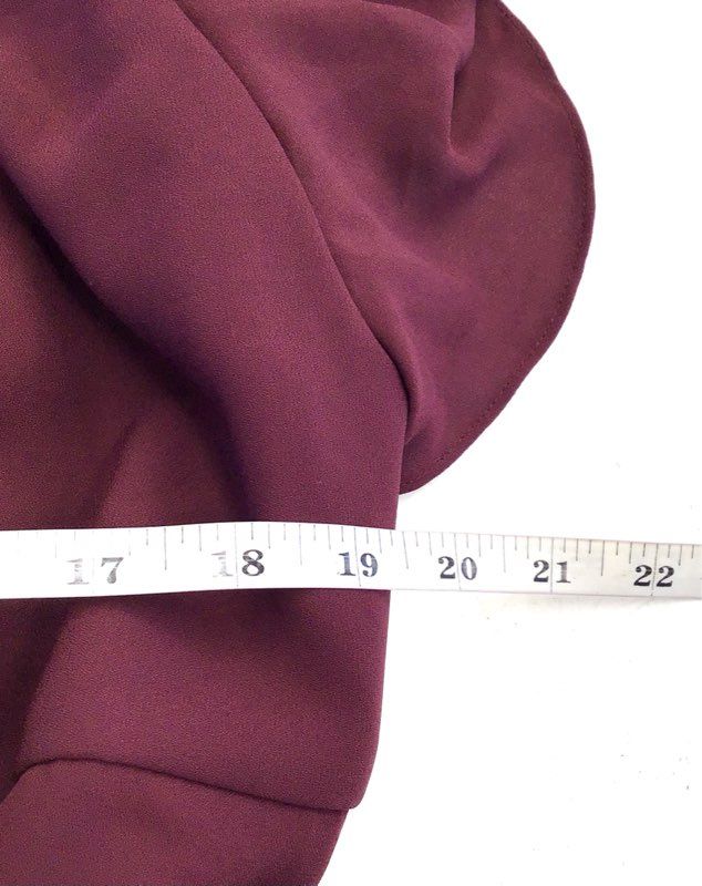 NWT Celebrate By DB Studio Women's Wine Wrap Dress - Size 26