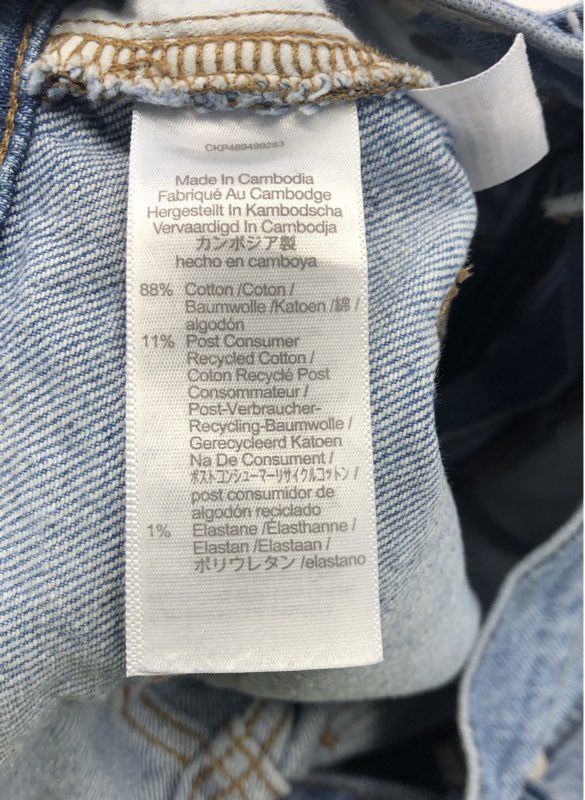 Madewell Women's The Perfect Vintage Jean Distressed Denim Blue Lot of 2 Sz 25